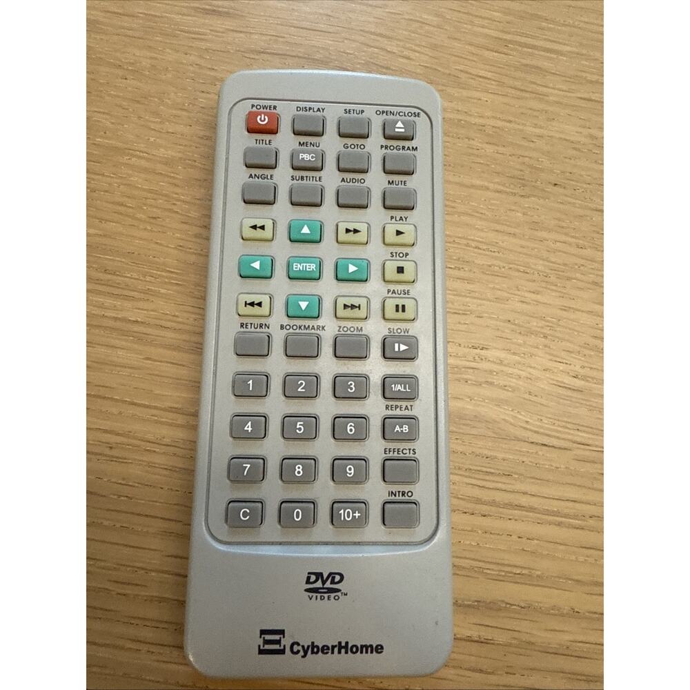 Tested-Cyberhome RMC-300Z Remote Control CH-DVD 300 DVD Player P2